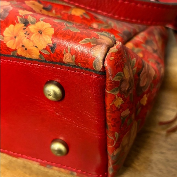 Patricia Nash floral satchel - Picture 9 of 11